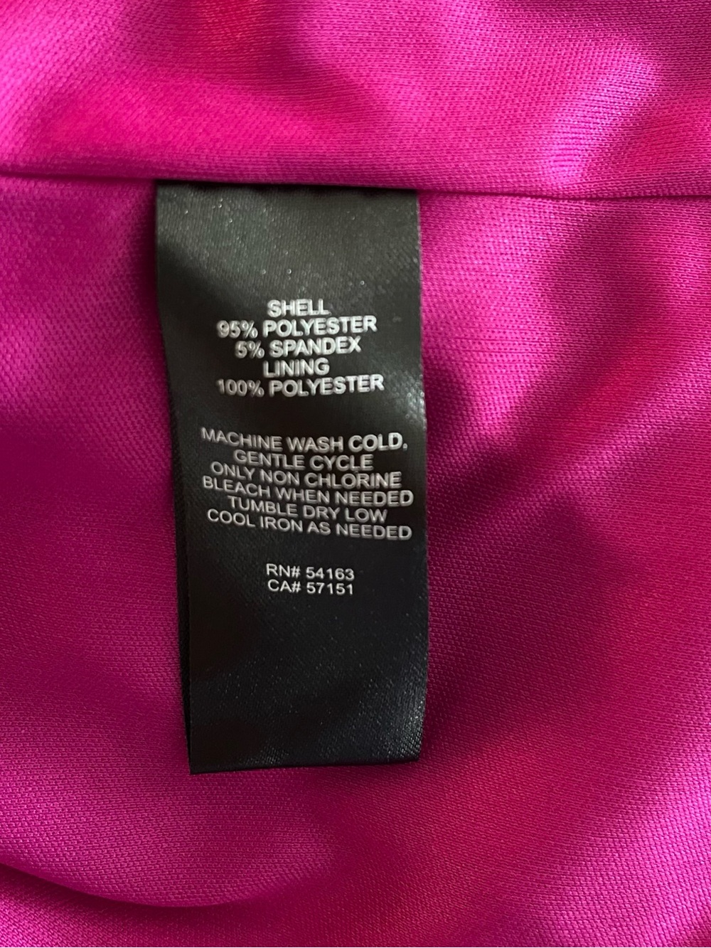 Jessica Howard Dress - Fuchsia with White Floral Pattern, Size 16